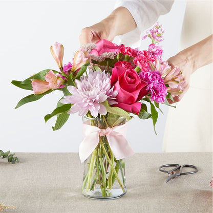 Pink Ribbon - A Florist Original – FLOWERS & FAIRYTALES, Pittsburgh PA