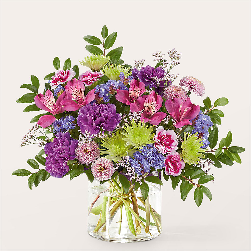 Glass Half Full Bouquet – FLOWERS & FAIRYTALES, Pittsburgh PA