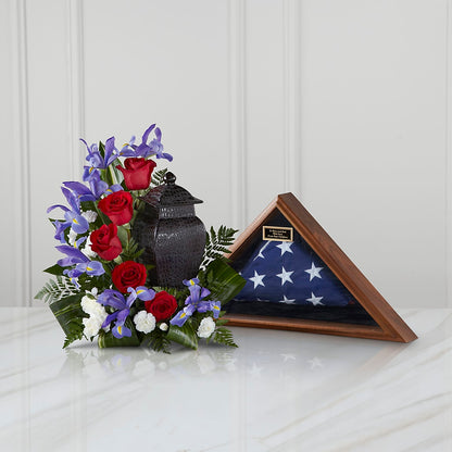 Patriotic Tribute Arrangement – FLOWERS & FAIRYTALES, Pittsburgh PA