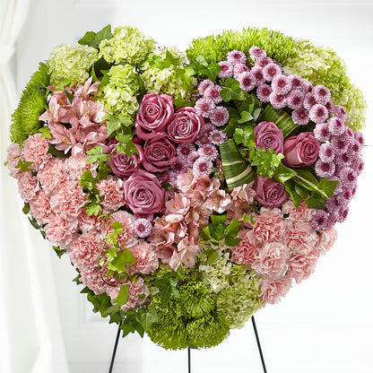 Heartwarming Standing Heart – FLOWERS & FAIRYTALES, Pittsburgh PA