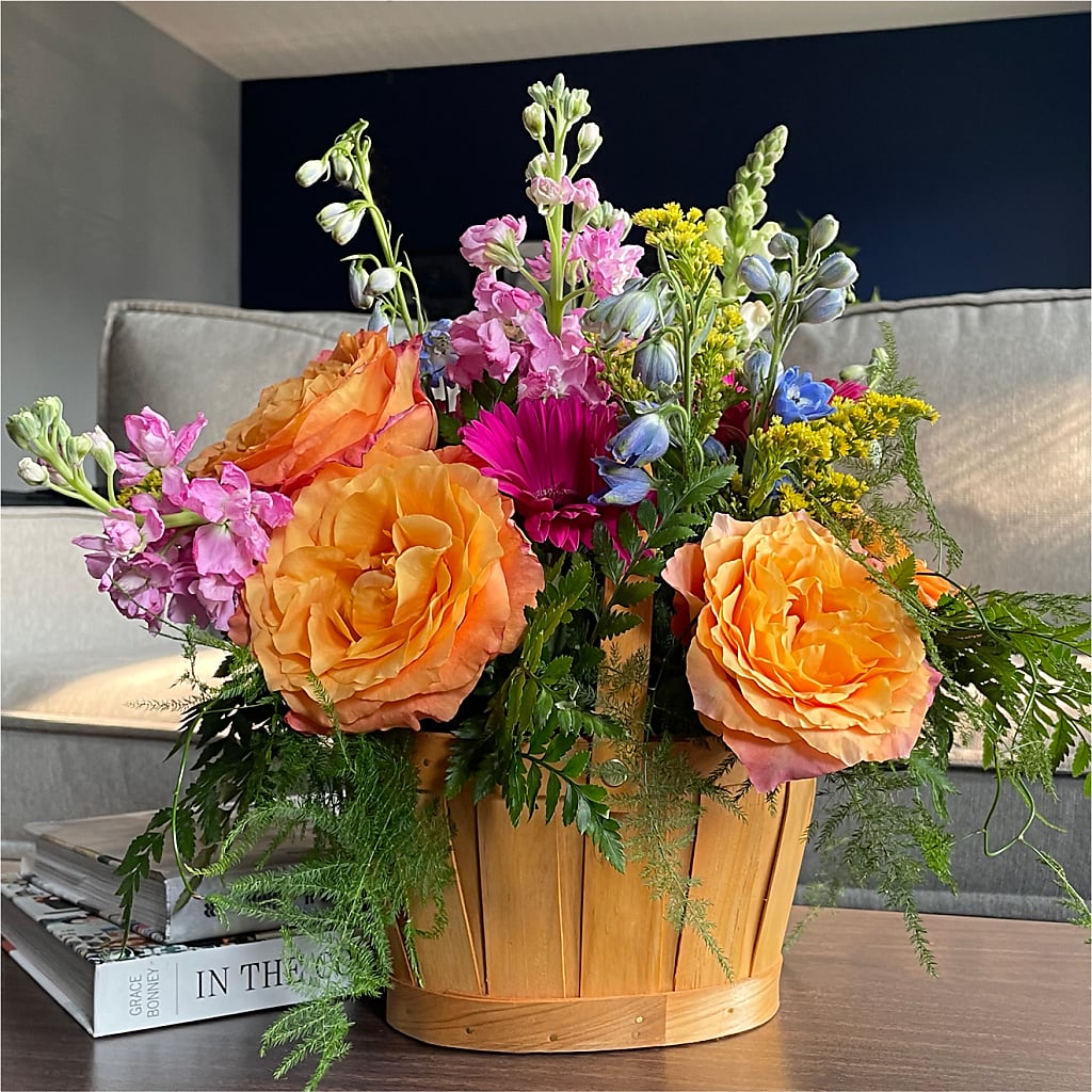 Garden of Life Basket – FLOWERS & FAIRYTALES, Pittsburgh PA
