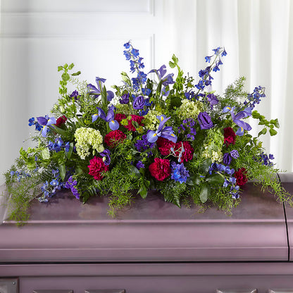 Always Treasured Casket Spray – FLOWERS & FAIRYTALES, Pittsburgh PA