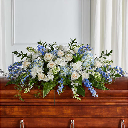 Timeless Essence Casket Spray – FLOWERS & FAIRYTALES, Pittsburgh PA