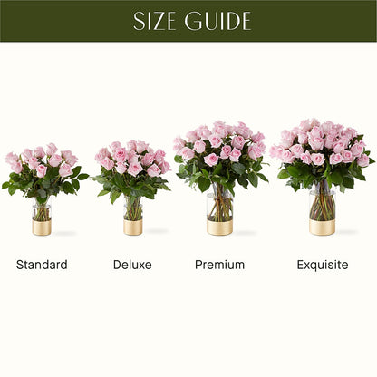 Picture Perfect Pink Rose Bouquet – FLOWERS & FAIRYTALES, Pittsburgh PA