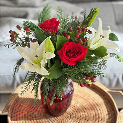 Evergreen Delight Bouquet – FLOWERS & FAIRYTALES, Pittsburgh PA