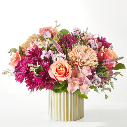 Berry Cobbler Bouquet with Ivory Vase – FLOWERS & FAIRYTALES, Pittsburgh PA