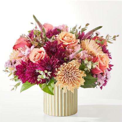 Berry Cobbler Bouquet with Ivory Vase – FLOWERS & FAIRYTALES, Pittsburgh PA