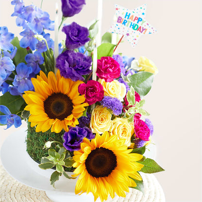 Star of the Day Floral Cake – FLOWERS & FAIRYTALES, Pittsburgh PA