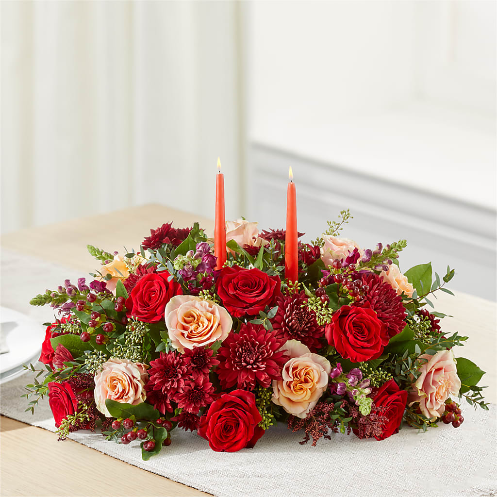Most Thankful Centerpiece – FLOWERS & FAIRYTALES, Pittsburgh PA