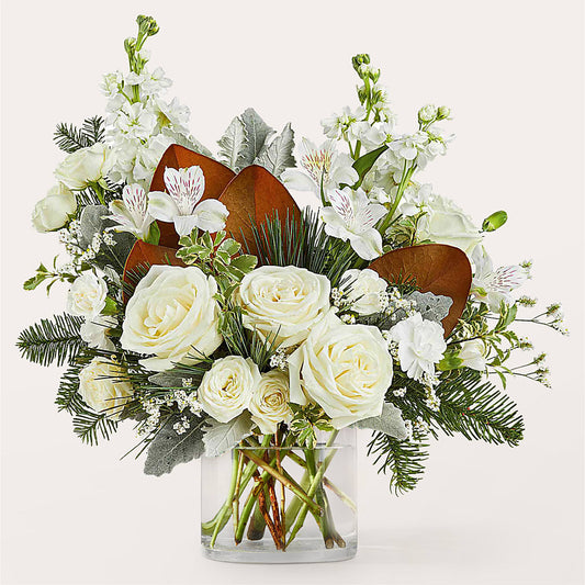 Fresh Snowfall Bouquet – FLOWERS & FAIRYTALES, Pittsburgh PA