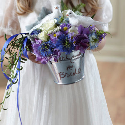 Enchantment Flower Girl Arrangement – FLOWERS & FAIRYTALES, Pittsburgh PA