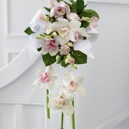 Perfect Entrance Pew Arrangement – FLOWERS & FAIRYTALES, Pittsburgh PA