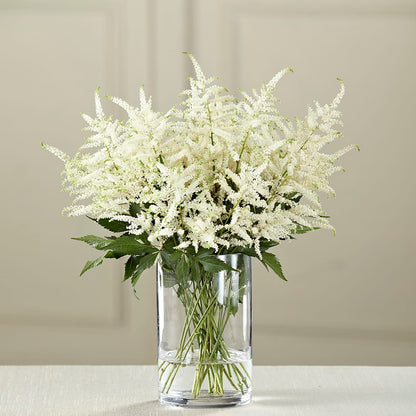 White Astilbe Bouquet – FLOWERS & FAIRYTALES, Pittsburgh PA