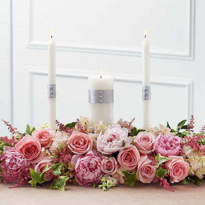 Worldwide Romance Unity Candle Arrangement – FLOWERS & FAIRYTALES, Pittsburgh PA